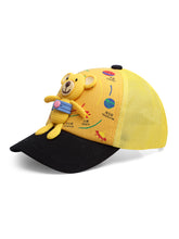 Load image into Gallery viewer, Babymoon Teddy Summer Cap Hat For Baby Kids - Yellow
