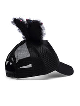 Load image into Gallery viewer, Babymoon Rabbit Ears Summer Cap Hat - Black
