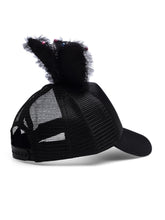 Load image into Gallery viewer, Babymoon Rabbit Ears Summer Cap Hat - Black