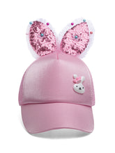 Load image into Gallery viewer, Babymoon Rabbit Ears Summer Cap Hat - Pink