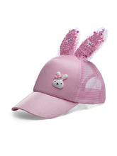 Load image into Gallery viewer, Babymoon Rabbit Ears Summer Cap Hat - Pink
