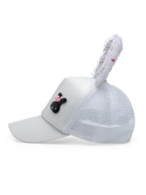 Load image into Gallery viewer, Babymoon Rabbit Ears Summer Cap Hat - White