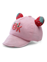 Load image into Gallery viewer, Babymoon Summer Sun OK Hat For Baby Kids - Pink
