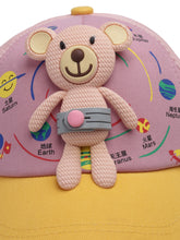 Load image into Gallery viewer, Babymoon Teddy Summer Cap Hat For Baby Kids - Pink