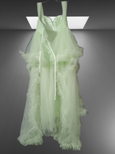 Load image into Gallery viewer, Babymoon V-Neck Sleeveless Long Maternity Gown Dress | Green