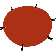 Load image into Gallery viewer, Babymoon Thick Bean Bag Layer | No Wrinkle Backdrop | Baby Photography Prop | Blankets | Terracotta