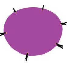 Load image into Gallery viewer, Babymoon Thick Bean Bag Layer | No Wrinkle Backdrop | Baby Photography Prop | Blankets | Purple