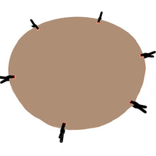 Load image into Gallery viewer, Babymoon Thick Bean Bag Layer | No Wrinkle Backdrop | Baby Photography Prop | Blankets | Coffee