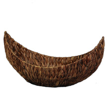 Load image into Gallery viewer, Babymoon Sturdy Rattan Wooden Boat Basket Photobooth Prop Furniture