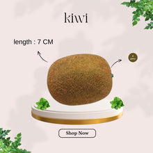 Load image into Gallery viewer, Babymoon | Set of 6 | Mix Simulation Fake Kiwi | Artificial Plastic Model | Ornament Decoration | Photography Props Basket Display Filler Vegetables
