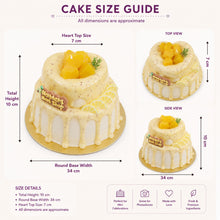 Load image into Gallery viewer, Babymoon Artificial Simulation Large Double-Tier Lemon Cake Model for Baby Photoshoot Props | Decorative Add-ons