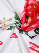 Load image into Gallery viewer, Babymoon Multiple Rose Photoshoot Bedsheet | Swaddle | 100 x 100 cm