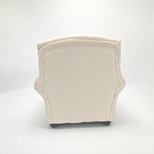 Load image into Gallery viewer, Babymoon Wooden Auxiliary Chair Sofa | Baby Photoshoot Props | White