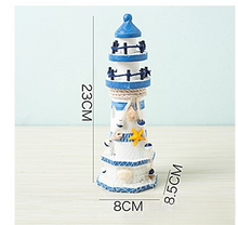 Load image into Gallery viewer, Babymoon Mediterranean Sailing Lighthouse Tower | Beach Sea Style | Photoshoot Props