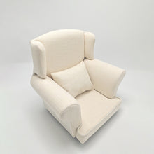 Load image into Gallery viewer, Babymoon Wooden Auxiliary Chair Sofa | Baby Photoshoot Props | White