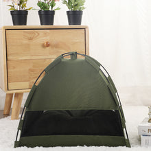 Load image into Gallery viewer, Babymoon Foldable Army Tent Bed | Baby Photography Props
