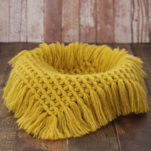 Load image into Gallery viewer, Babymoon Petal Layer Blanket Basket Filler | Baby Photography Props| Yellow