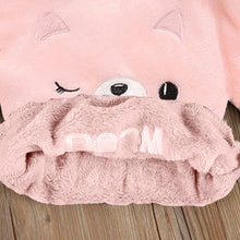 Load image into Gallery viewer, Babymoon Set of 2 | Baby Sleepwear Nightsuit Kid’s Nightdress T-shirt with Pants Pajamas Winter Sweater | Pink