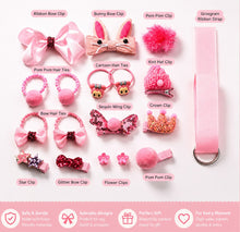 Load image into Gallery viewer, Babymoon 18Pcs/Set Fusion Mix Style Hairclips Hairbands