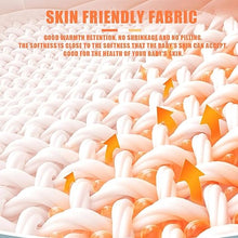 Load image into Gallery viewer, Babymoon Winter Bear Fleece Soft Baby Cap Hat with Scarf Boy’s Girls Kids Cap Hat Headwear | Pink | 0-3 Yr