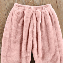 Load image into Gallery viewer, Babymoon Set of 2 | Baby Sleepwear Nightsuit Kid’s Nightdress T-shirt with Pants Pajamas Winter Sweater | Pink