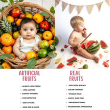 Load image into Gallery viewer, Babymoon | Set of 6 | Mix Simulation Fake Pomegranate | Artificial Plastic Model | Ornament Decoration | Photography Props Basket Display Filler Vegetables