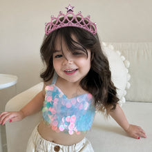 Load image into Gallery viewer, Babymoon Girl's Glittering Rhinestone Crown Hairbands