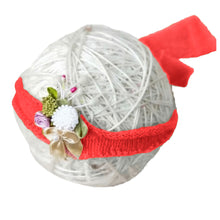 Load image into Gallery viewer, Babymoon Textured Stretchable Baby Photography Shoot Wrap Cloth With Hairband - Dark Peach