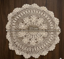 Load image into Gallery viewer, Babymoon Macrame Photography Mat - White