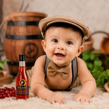 Load image into Gallery viewer, Babymoon Miniature Artificial Whiskey Bottle Model (9.5cm), Mini Empty Glass Art Bottle Showpiece | Fake Bottle Cake Topper Decoration | Food, Studio & Baby Photoshoot | Decorative Add-ons
