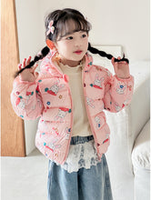 Load image into Gallery viewer, Babymoon Stylish Winter Baby Boys & Girls Jacket Kids Sweater Cardigan | Rabbit Orange