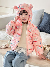 Load image into Gallery viewer, Babymoon Stylish Winter Baby Boys & Girls Jacket Kids Sweater Cardigan | Rabbit Orange