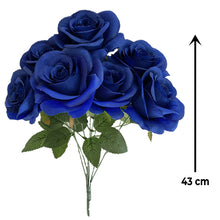 Load image into Gallery viewer, Babymoon Artificial Flowers Bunch | Curled Roses | 7 Head | Home Decoration | Baby Photoshoot Props | Gift Set | Pink