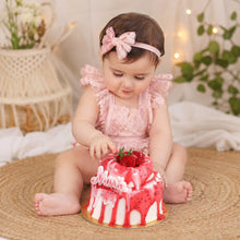 Load image into Gallery viewer, Babymoon Artificial Simulation Large Double-Tier Strawberry Marie Cake Model for Baby Photoshoot Props | Decorative Add-ons
