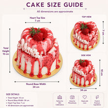 Load image into Gallery viewer, Babymoon Artificial Simulation Large Double-Tier Strawberry Marie Cake Model for Baby Photoshoot Props | Decorative Add-ons