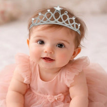 Load image into Gallery viewer, Babymoon Girl's Glittering Rhinestone Crown Hairbands