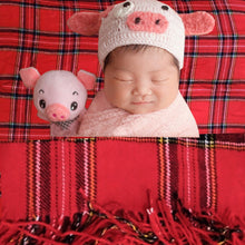 Load image into Gallery viewer, Babymoon Big Size Tassel Layer| Blanket Basket Filler | Baby Photography Props | Red