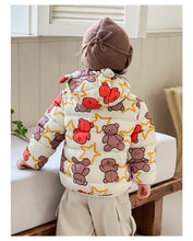Load image into Gallery viewer, Babymoon Stylish Winter Baby Boys & Girls Jacket Kids Sweater Cardigan | Teddy Brown
