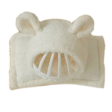 Load image into Gallery viewer, Babymoon (Set Of 4) Velvet Ready Romper, Toy, Pillow & Cap Baby Photoshoot Props-White