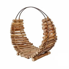 Load image into Gallery viewer, Babymoon Logs Wooden Swing | Wooden Properties | Baby Photography Props