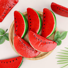 Load image into Gallery viewer, Babymoon | Set of 6 | Mix Simulation Fake Watermelon Slices | Artificial Plastic Model | Ornament Decoration | Photography Props Basket Display Filler Vegetables