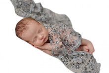 Load image into Gallery viewer, Babymoon Net Wrap (Non Stretch) Baby Photography Shoot Props - Grey