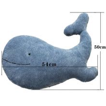 Load image into Gallery viewer, Babymoon Whale Posing Pillow | Photoshoot Prop | Posing Aids | Blue