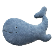 Load image into Gallery viewer, Babymoon Whale Posing Pillow | Photoshoot Prop | Posing Aids | Blue
