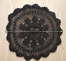 Load image into Gallery viewer, Babymoon Macramé Photography Mat Layer Round - Grey