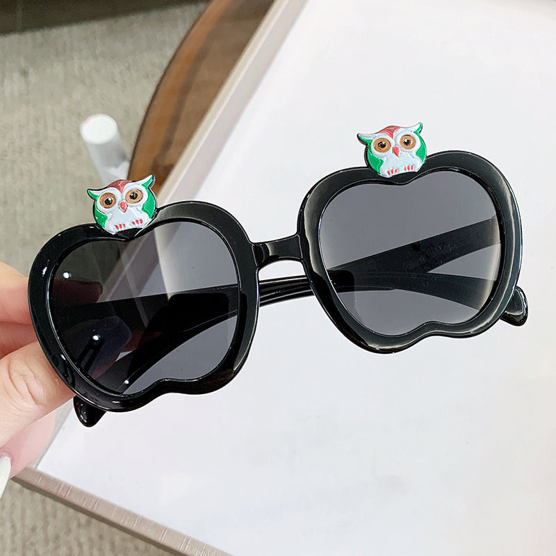 Babymoon Kids Apple Shaped Summer Sunglasses Goggles For Girls
