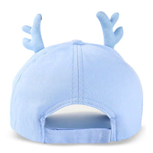 Load image into Gallery viewer, Babymoon Cotton Summer Giraffe Kids Caps | 2-8 Years | Blue