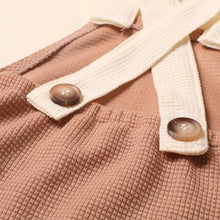 Load image into Gallery viewer, Babymoon | Set of 2 | French Cap & Pant | Baby Photography Props | Costume | Light Brown