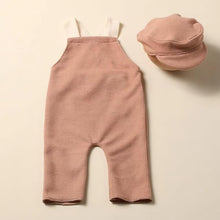 Load image into Gallery viewer, Babymoon | Set of 2 | French Cap & Pant | Baby Photography Props | Costume | Light Brown