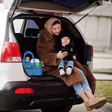 Load image into Gallery viewer, Babymoon Baby Products Caddy Diaper Organiser Bag | Multifunctional Travel Diaper Backpack Baby Wipes Felt Storage, Nursery, Foldable and Portable